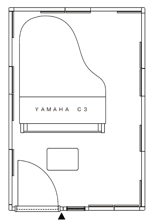 AMCC43H(売約済）の間取り図