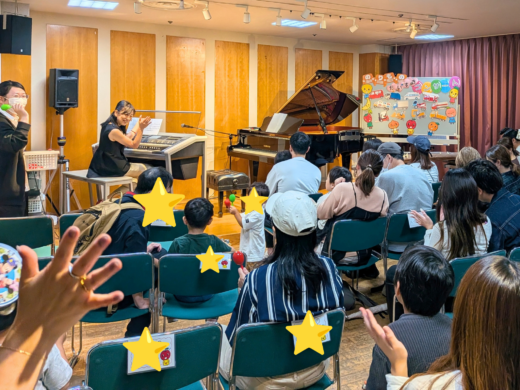 10/4(日)に「のりものだいすきコンサート」を実施しました♪