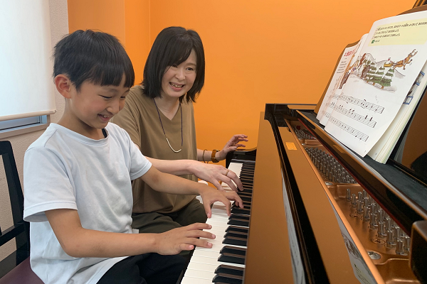 子どものピアノレッスン